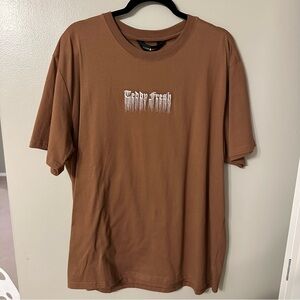 NWT XL Teddy Fresh Brown Drip Tee